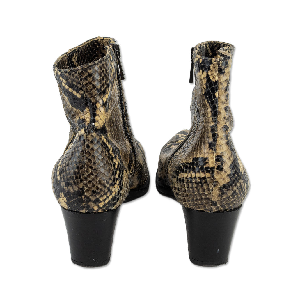 275 Central Snakeskin Ankle Boot