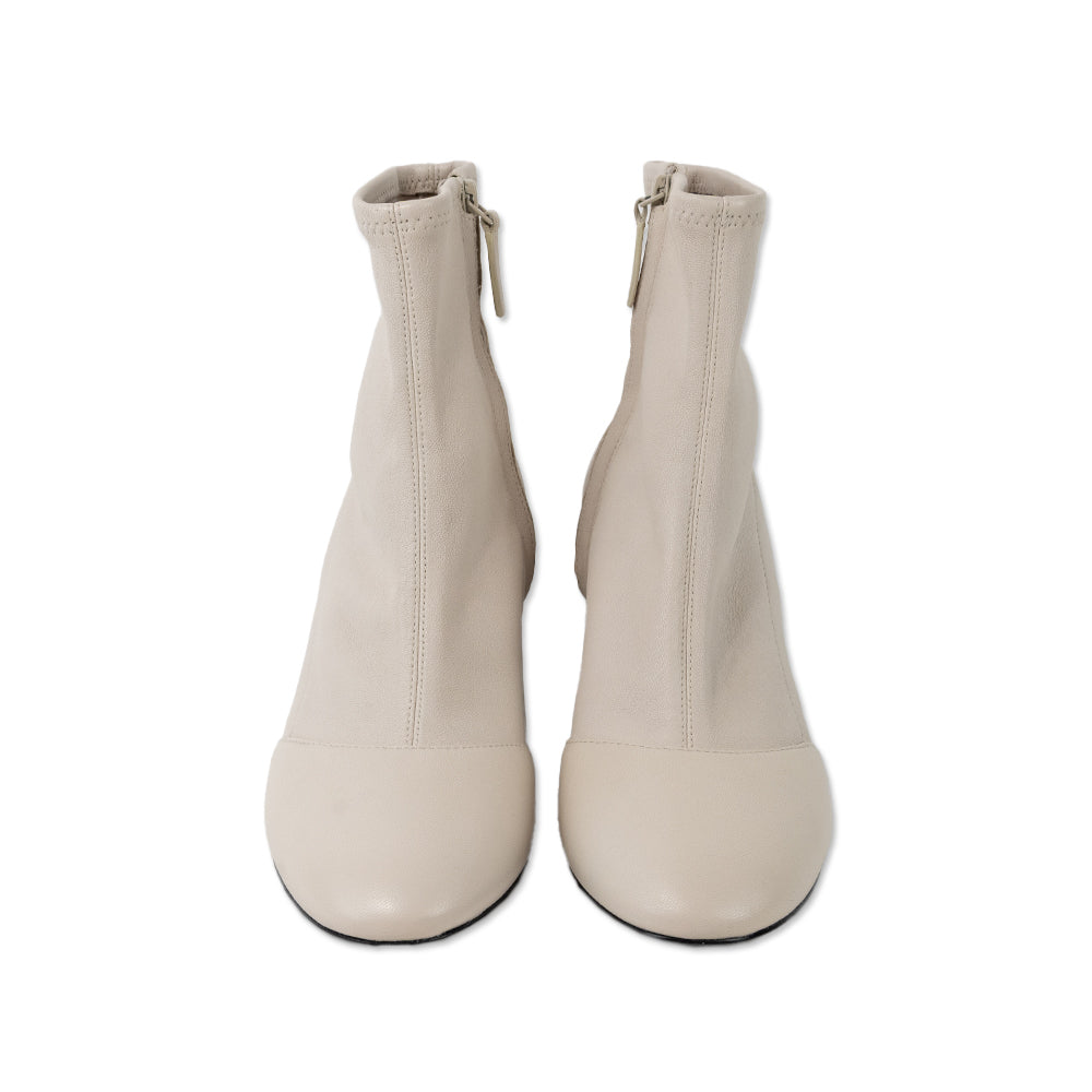 3.1 Phillip Lim Gray Leather Ankle Boots