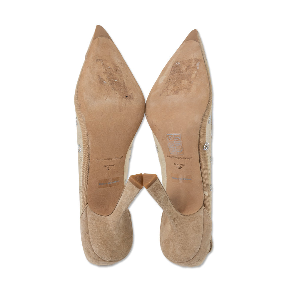 Alexander Wang Beige Delphine Pumps