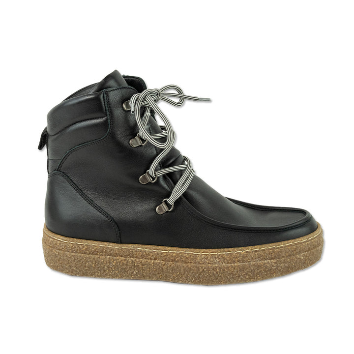 Aquatalia Taelyn Weatherproof Black Leather Boots