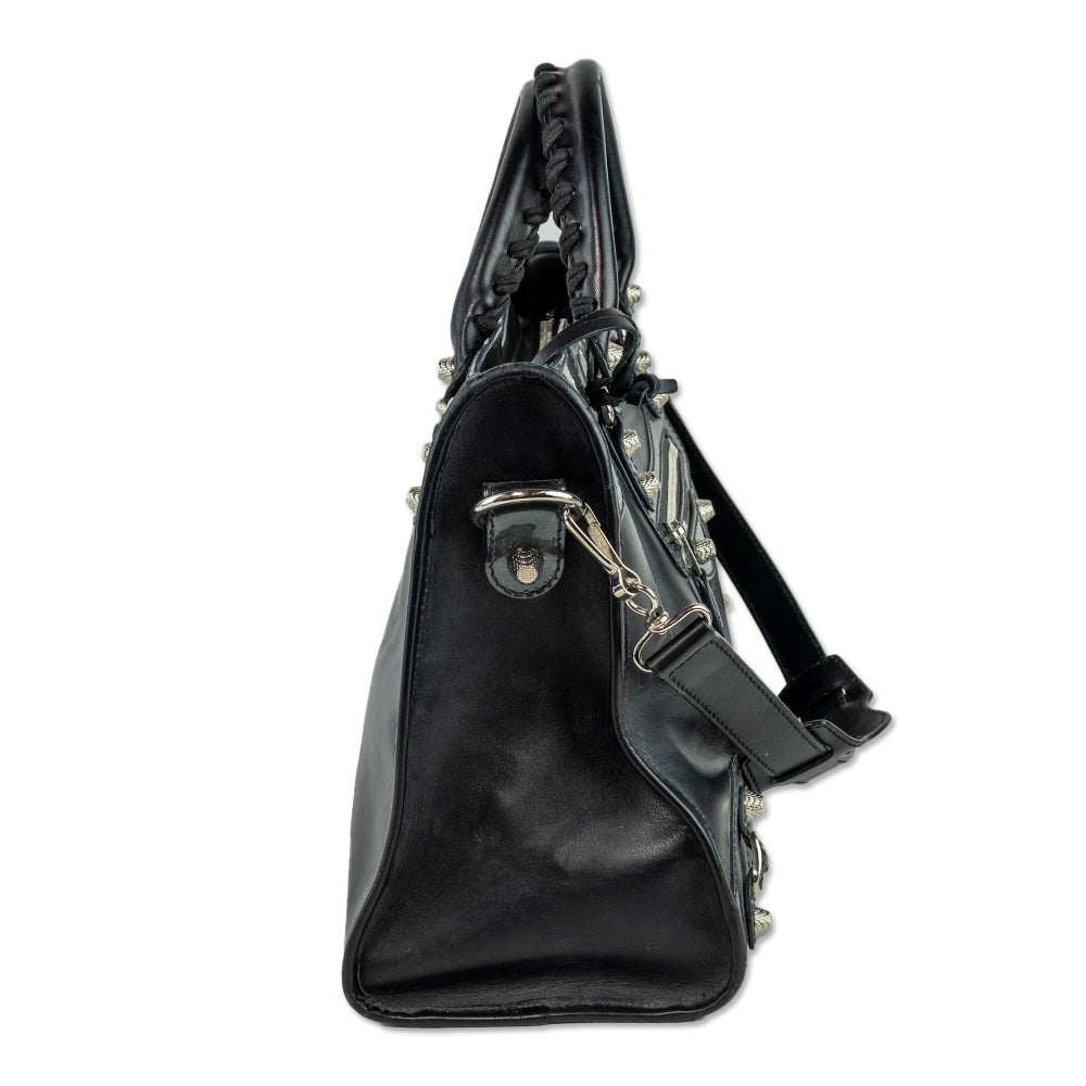 Balenciaga Le City Medium Black Handbag