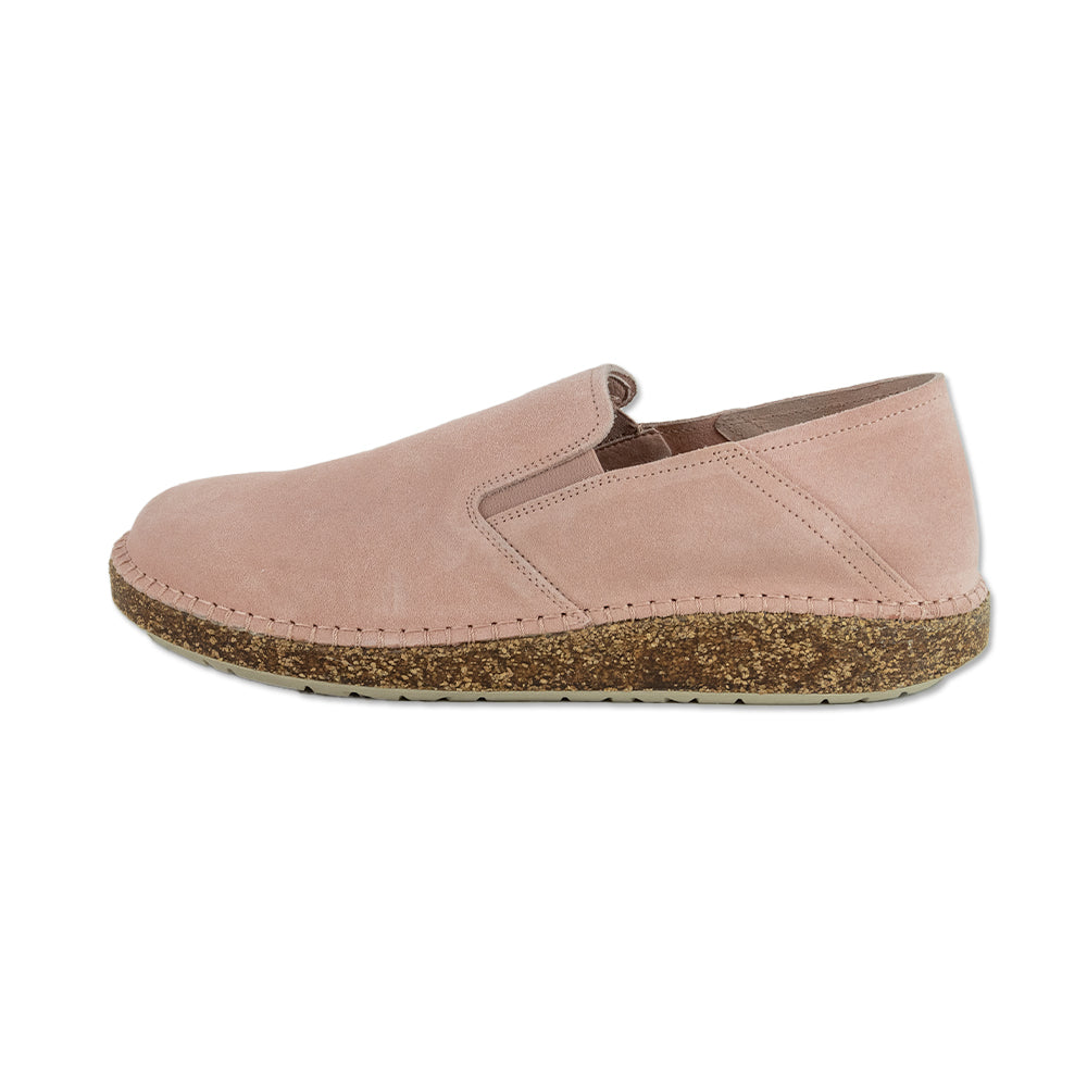 Birkenstock Callan Pink Suede Leather Loafer