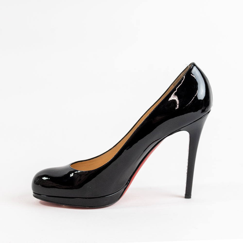 CHRISTIAN LOUBOUTIN PATENT LEATHER PUMPS