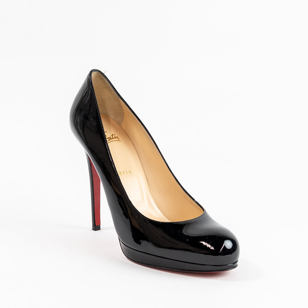 CHRISTIAN LOUBOUTIN PATENT LEATHER PUMPS