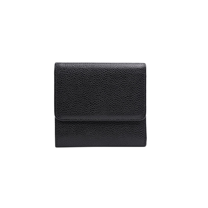 Chanel Vintage Black Caviar Compact CC Wallet