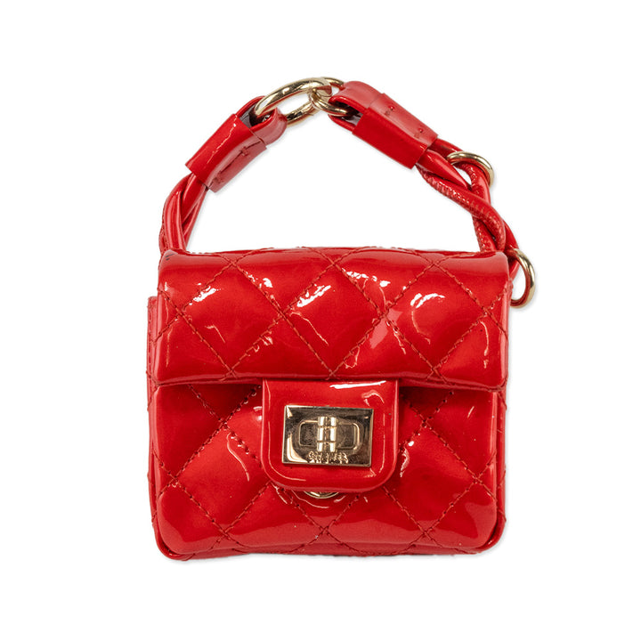 Chanel Red Patent Leather 2.55 Reissue Micro Ankle Flap