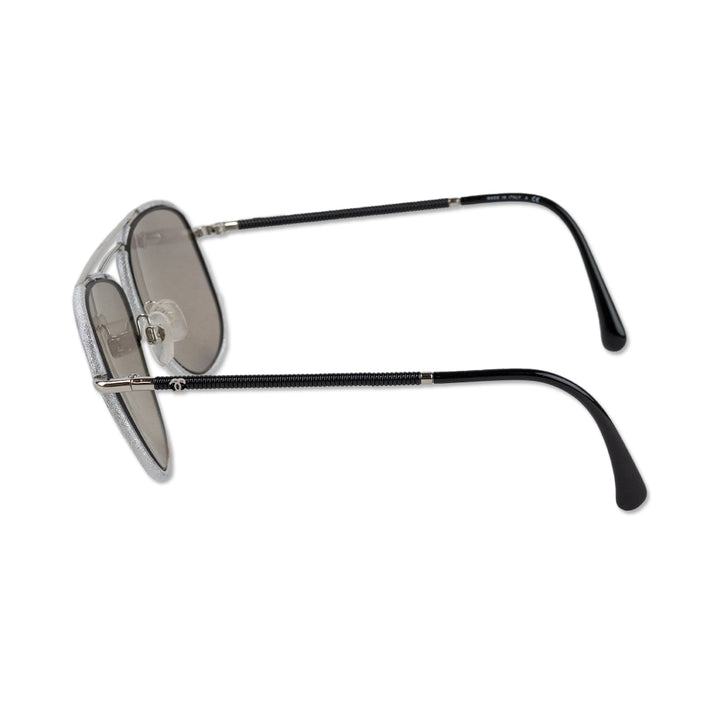 Chanel Silver Aviator Prescription Eyeglasses