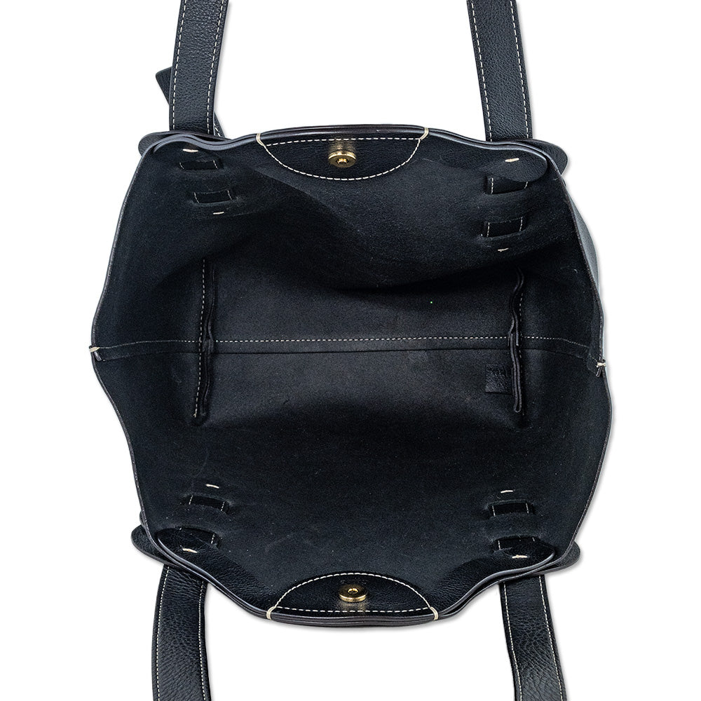 Chloé Black Leather Darryl Tote