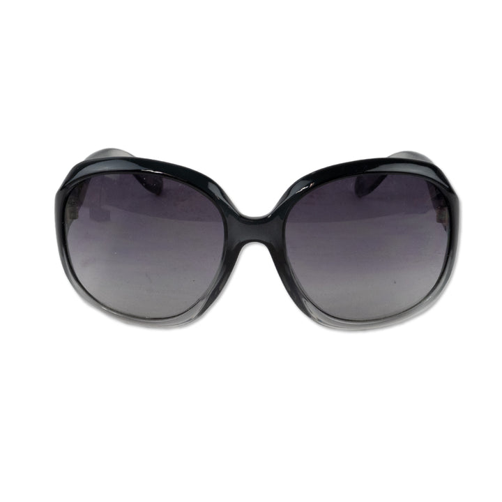 Chloe Gray Gradient Oversized Sunglasses