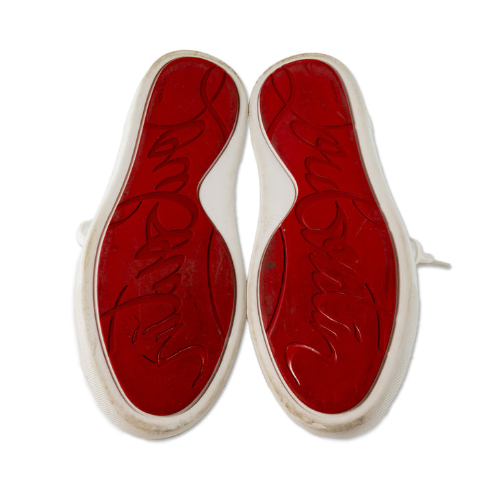 Christian Louboutin Canvas Simplerui Flat Sneakers