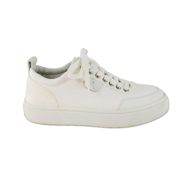 Christian Louboutin Canvas Simplerui Flat Sneakers