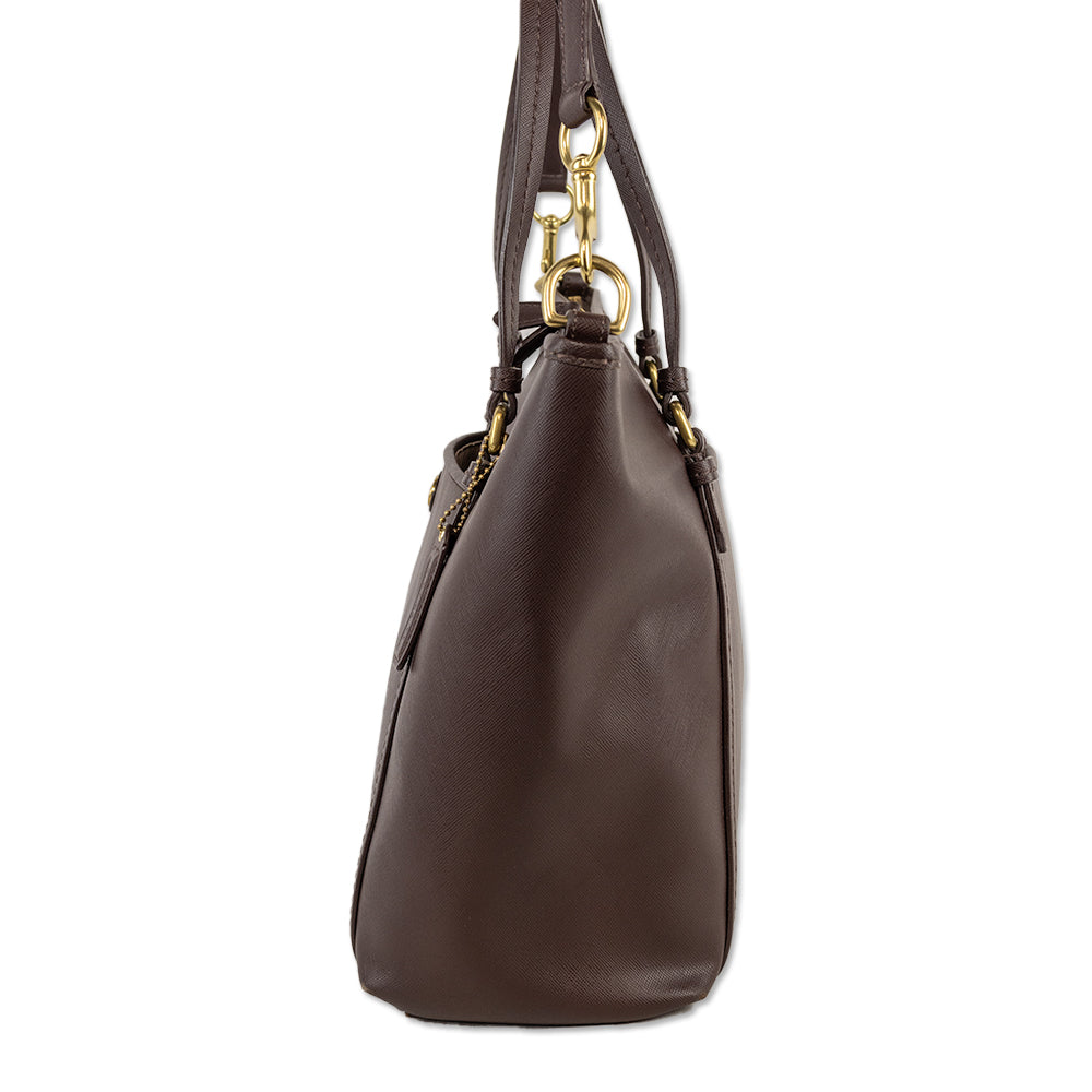 Coach Brown Leather Tote