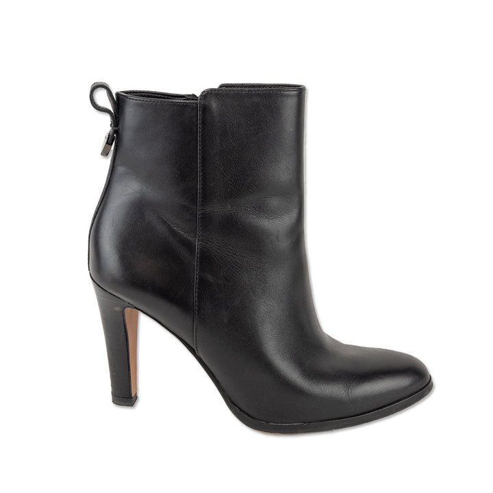 Coach Jemma Black Leather Ankle Booties