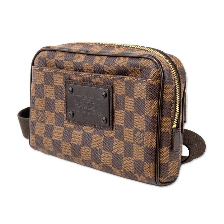 Louis Vuitton Monogram Damier Ebene Brooklyn Bum Bag