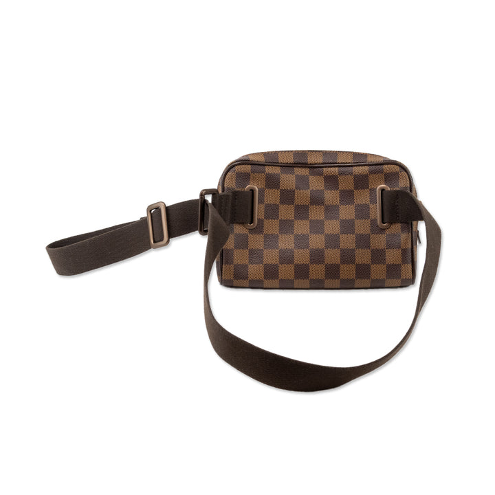 Louis Vuitton Monogram Damier Ebene Brooklyn Bum Bag