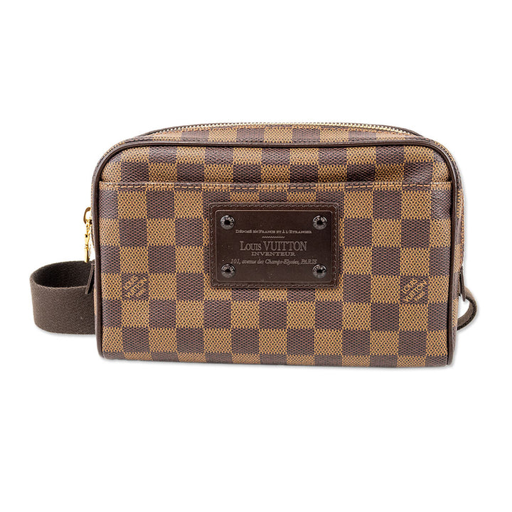 Louis Vuitton Monogram Damier Ebene Brooklyn Bum Bag