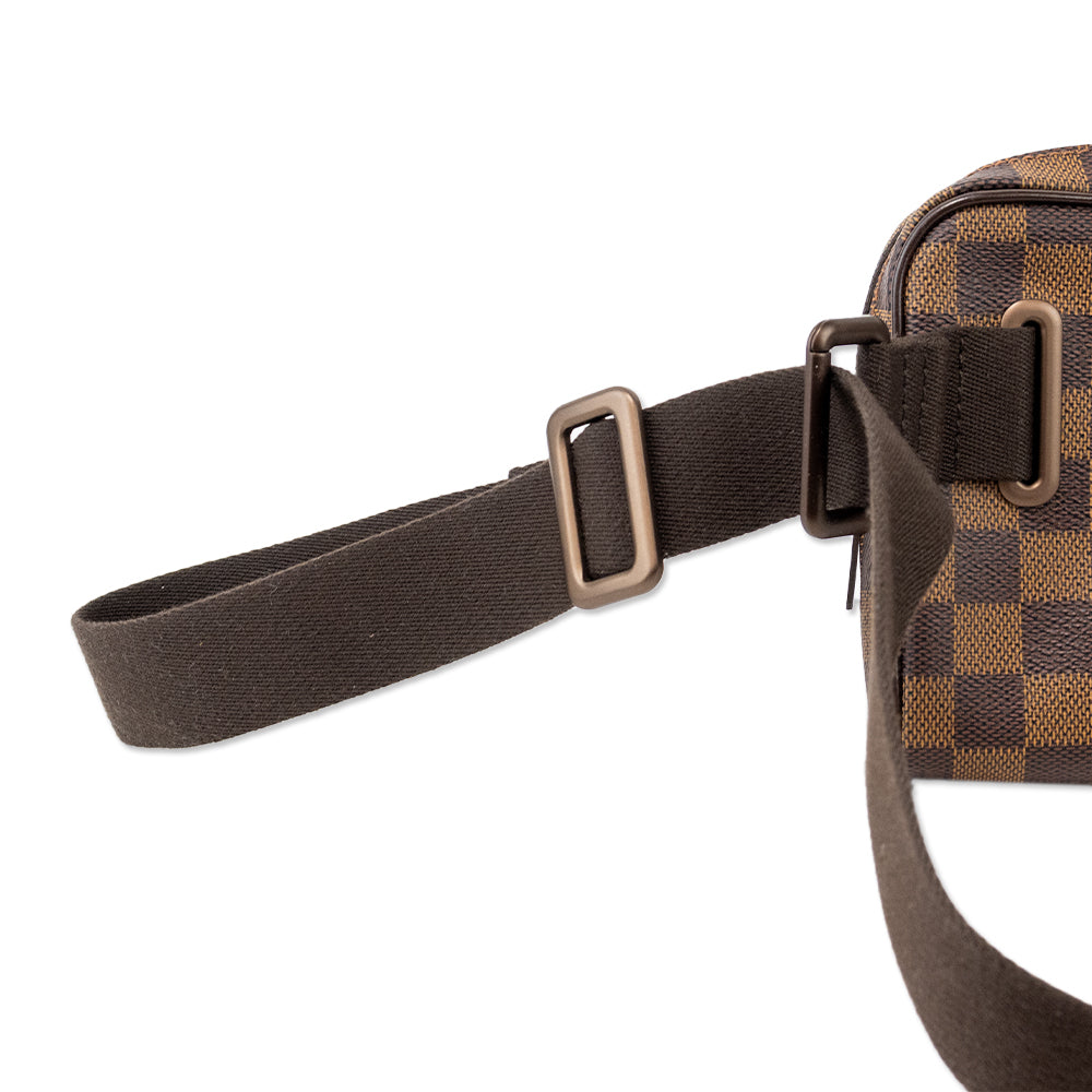 Louis Vuitton Monogram Damier Ebene Brooklyn Bum Bag