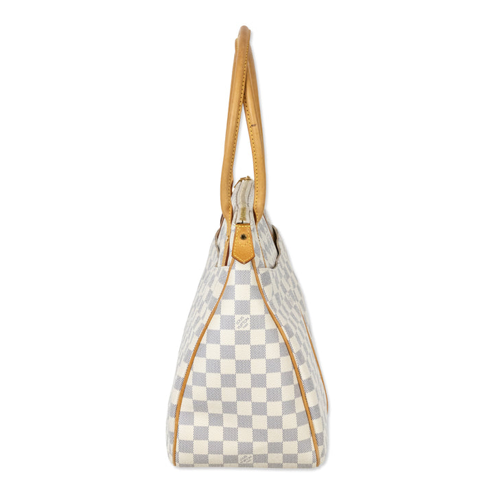 Louis Vuitton Damier Azur Coated Canvas Figheri GM Bag