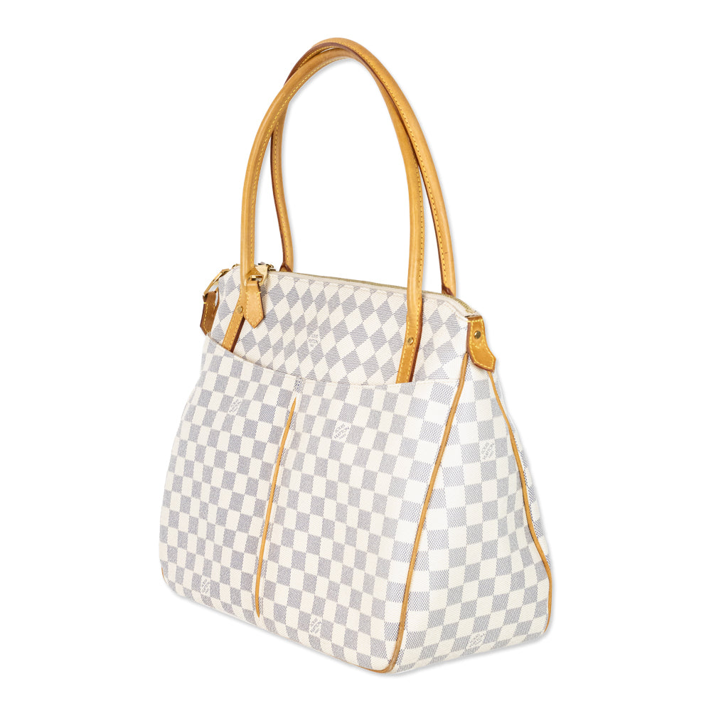 Louis Vuitton Damier Azur Coated Canvas Figheri GM Bag