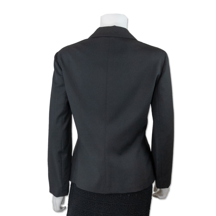 Dolce & Gabbana Black Single Breasted Blazer