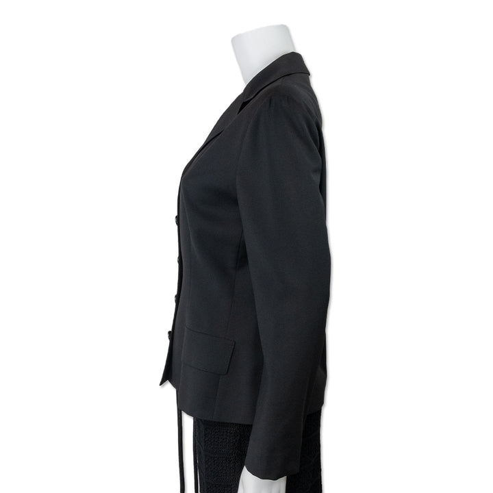 Dolce & Gabbana Black Single Breasted Blazer