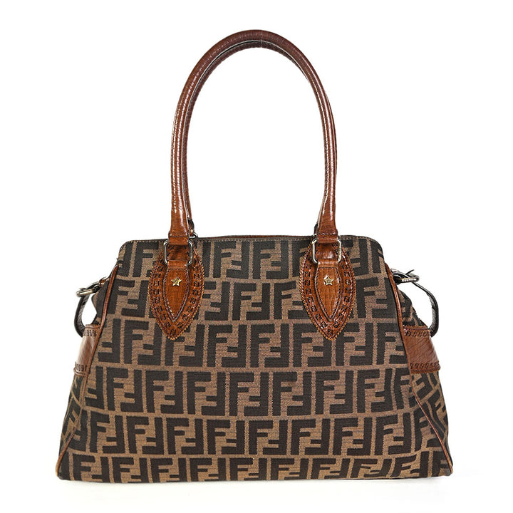 Fendi Zucca Du Jour Shoulder Bag