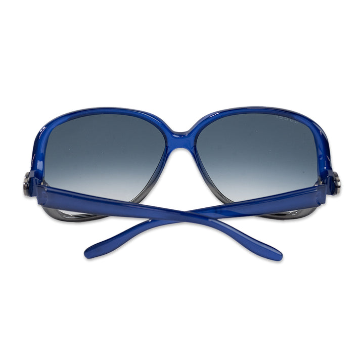 GUCCI BLUE OVERSIZED SUNGLASSES