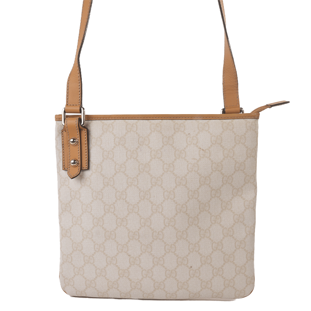 Gucci GG Coated Canvas Crossbody Bag