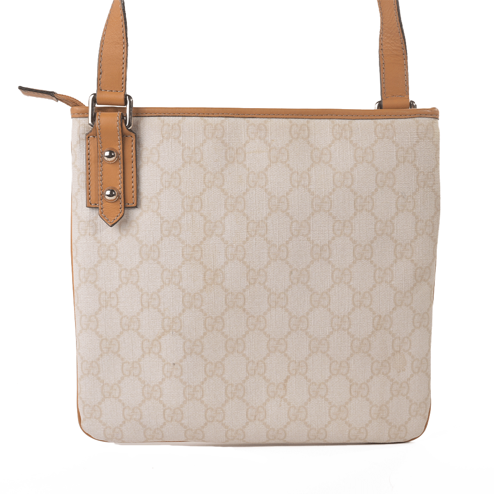 Gucci GG Coated Canvas Crossbody Bag