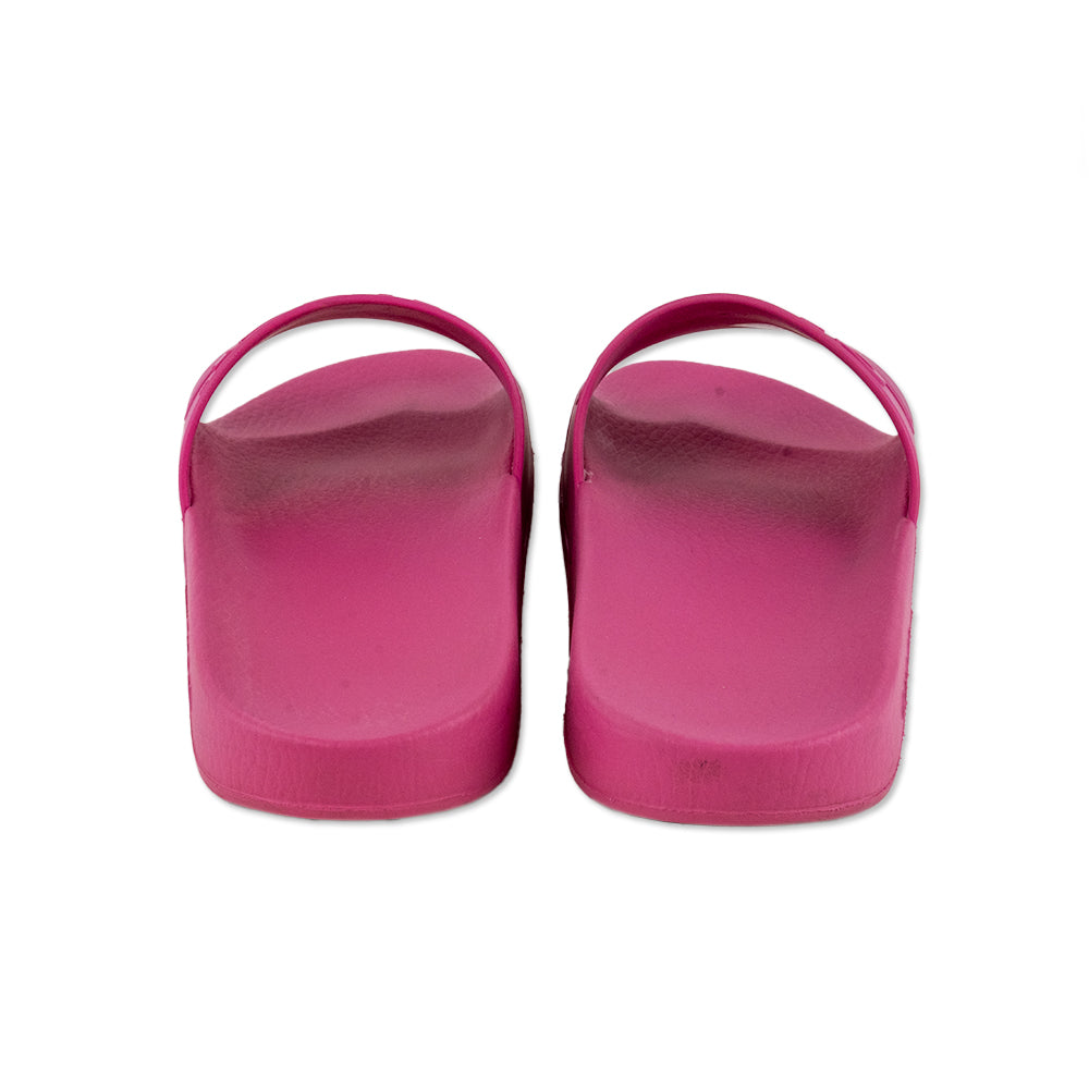 Gucci Interlocking G Logo Pink Rubber Slides