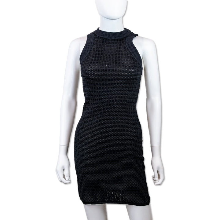 Missoni Black Sleeveless Knit Midi Dress