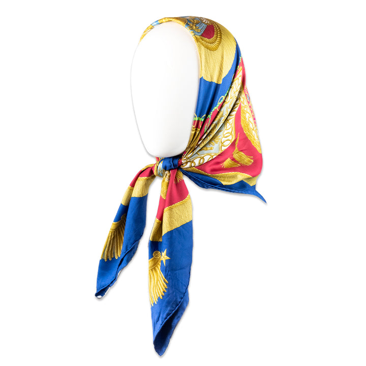 Hermes Poste et Cavalerie Silk Scarf