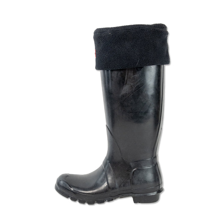 Hunter Black Tall Rain Boots