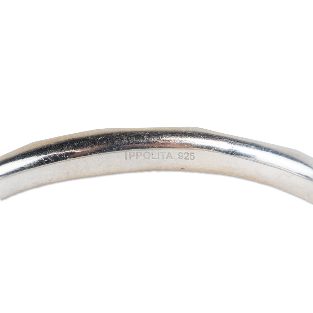 Ippolita Sculpted Silver Bangle Bracelet