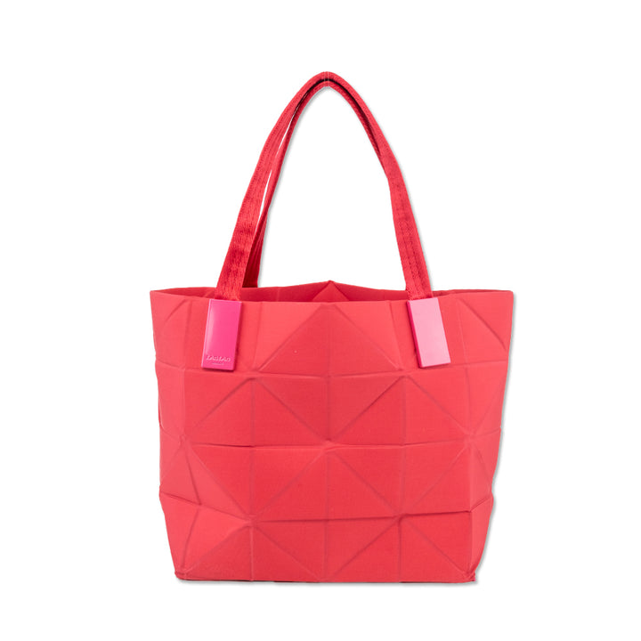 Issey Miyake Bao Bao Red Small Geo Tote