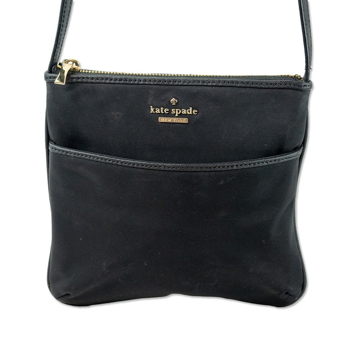 Kate Spade Black Nylon Crossbody Bag