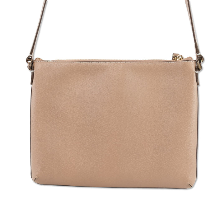 Kate Spade Nude Leather Crossbody Bag