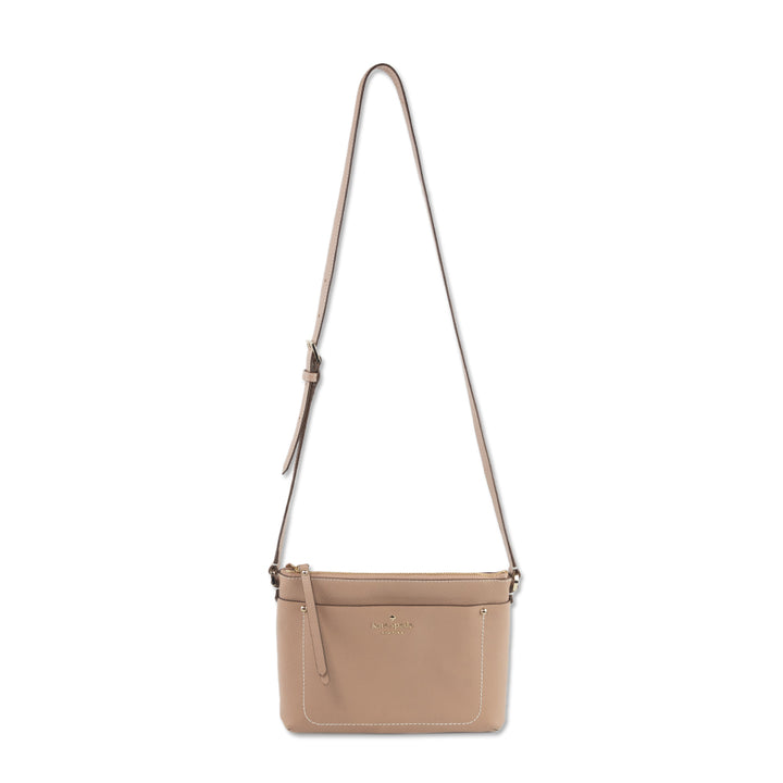 Kate Spade Nude Leather Crossbody Bag