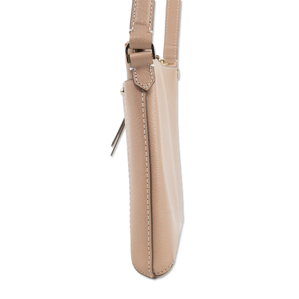 Kate Spade Nude Leather Crossbody Bag