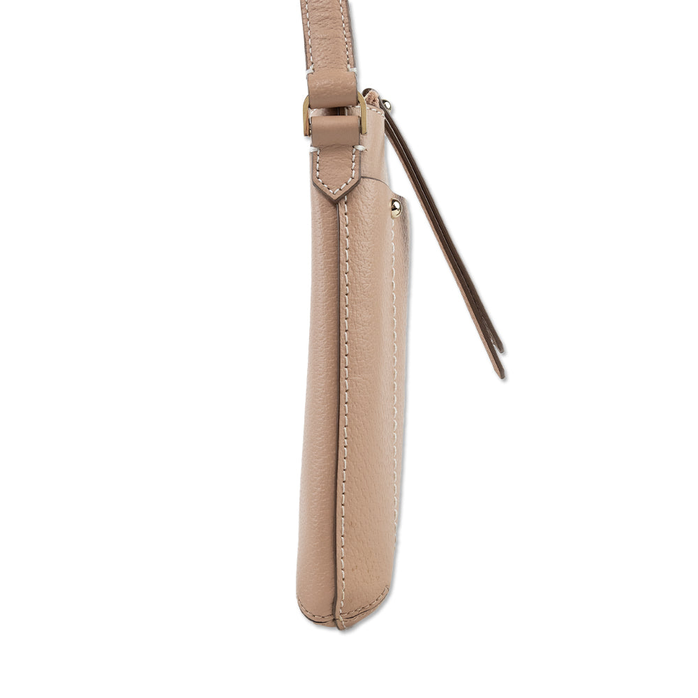 Kate Spade Nude Leather Crossbody Bag