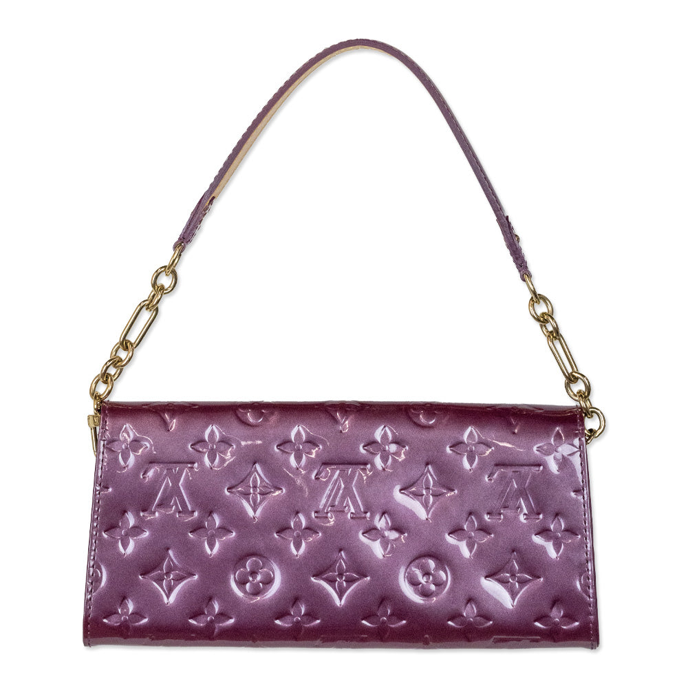 Louis Vuitton Violette Monogram Vernis Sunset Boulevard Handbag