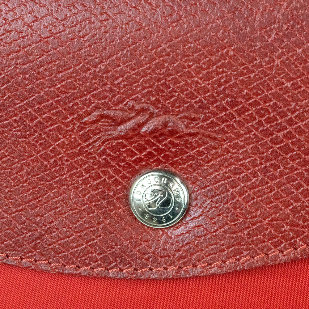 Longchamp Red Le Pliage ‘The Year Of The Horse’ Bag