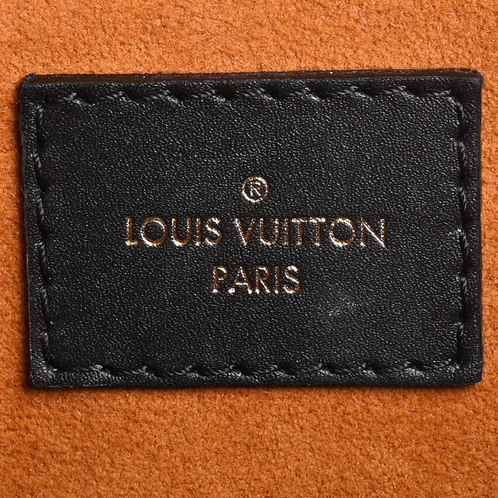 Louis Vuitton Black Giant Monogram Empreinte OnTheGo MM Tote Bag