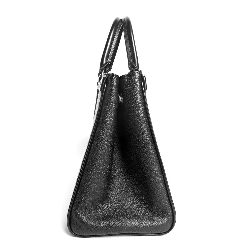 Louis Vuitton Black Epi Grenelle MM Tote Bag