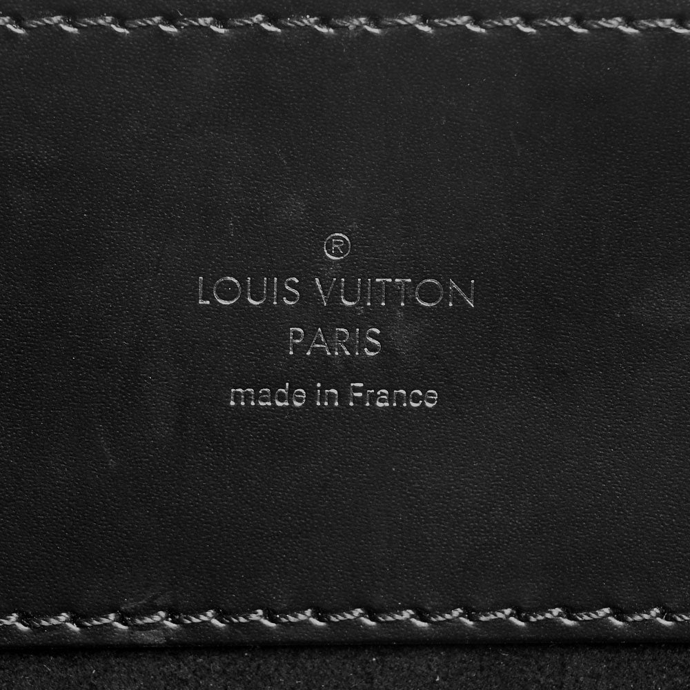 Louis Vuitton Black Epi Grenelle MM Tote Bag