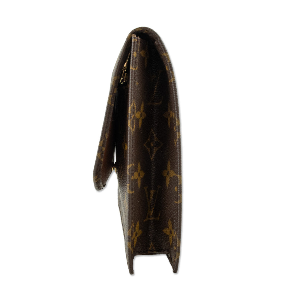 Louis Vuitton Monogram Canvas Pochette Rabat Clutch