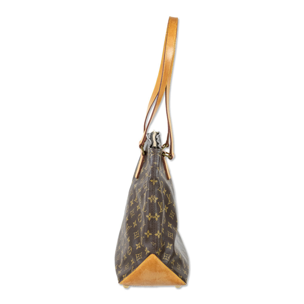 Louis Vuitton Monogram Coated Canvas Cabas Mezzo Tote Bag