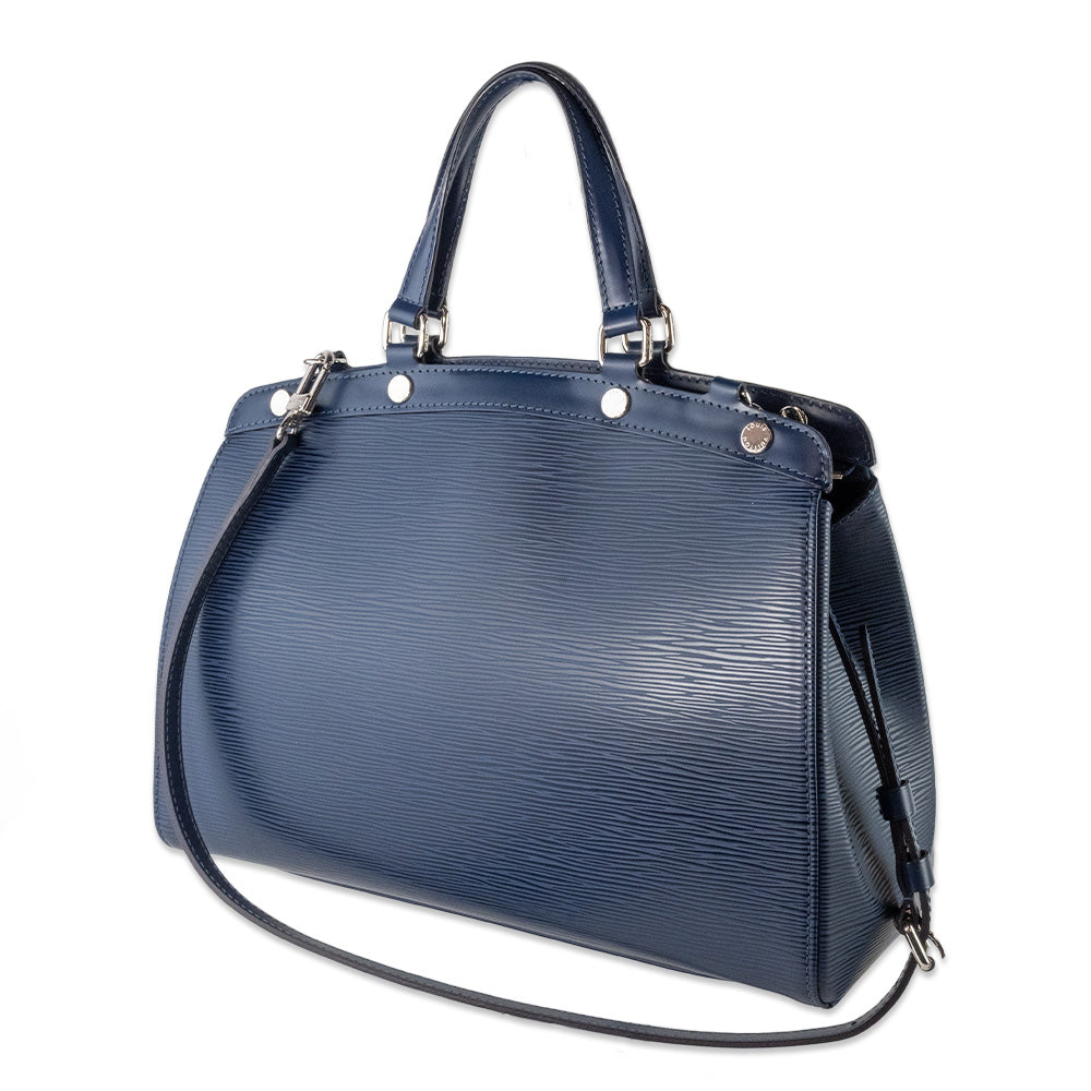 Louis Vuitton Navy Epi Leather Brea MM