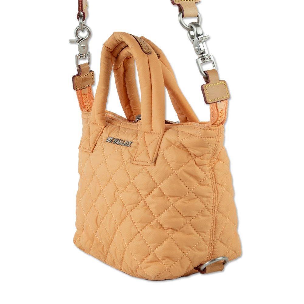 MZ Wallace Peach Micro Sutton Bag