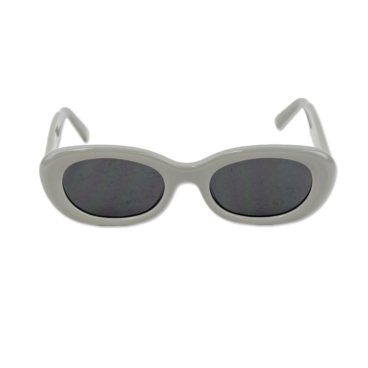 Maison Margiela x Gentle Monster Gray Oval Sunglasses